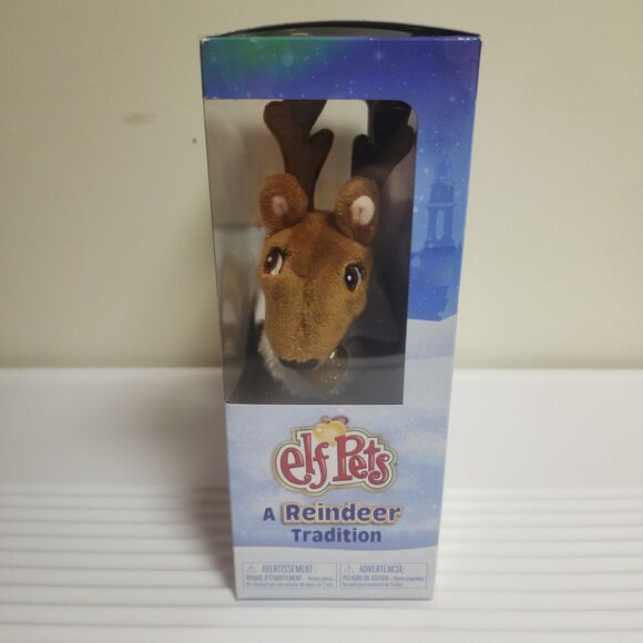 NEW Elf Pets A Reindeer Tradition Plush & Storybook Elf On The Shelf NIB Gift - Picture 2 of 9